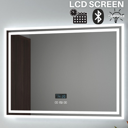 Emke bathroom bluetooth led - bathroom,