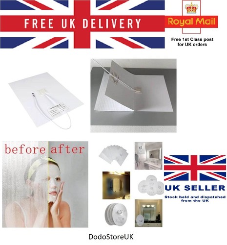 Steam free bathroom - free, mirror