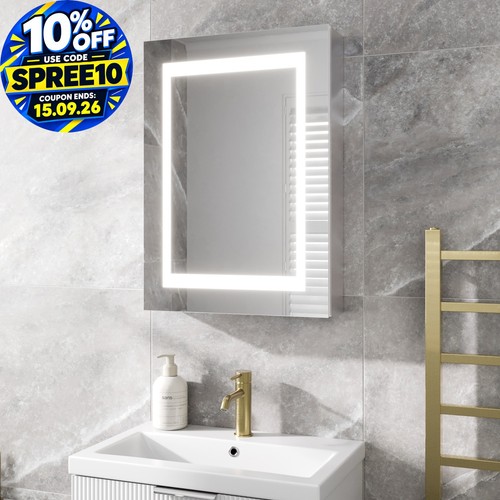 Bathroom led mirror cabinet - led,