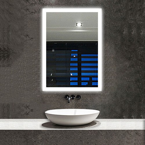 Bathroom mirror with led - bathroom,