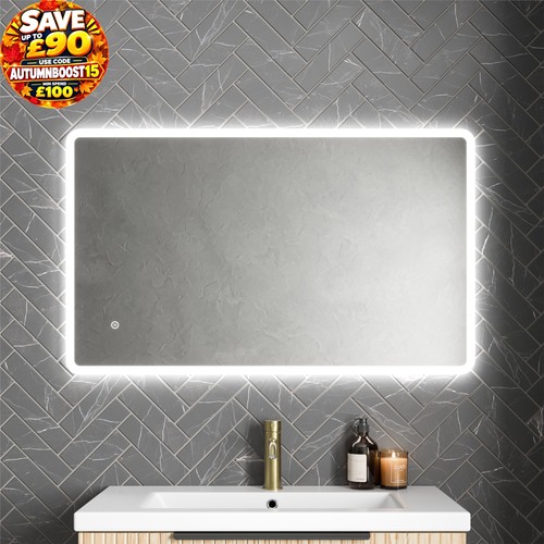 Rectangle led bathroom - led,
