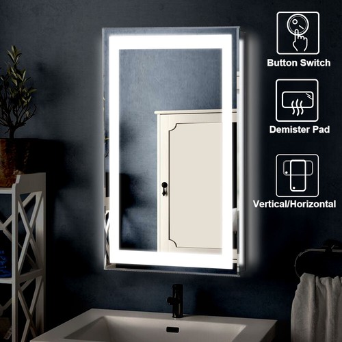 Led bathroom mirror - bathroom, lights