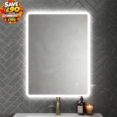 Rectangle led bathroom mirror - rectangle,