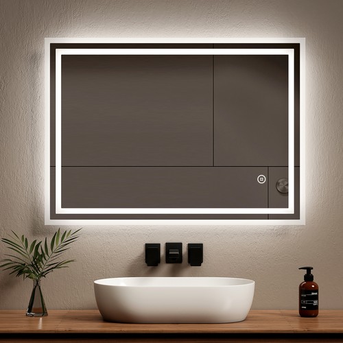 Led bathroom mirror - led,