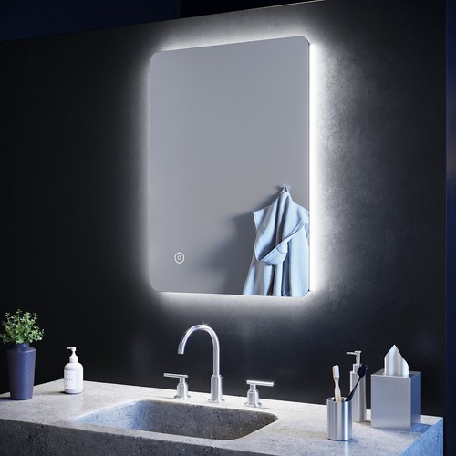 Backlit led bathroom - led, mirror