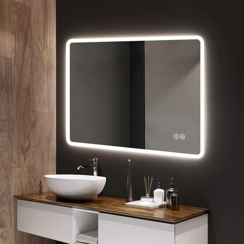 Bluetooth led bathroom mirror - bathroom,