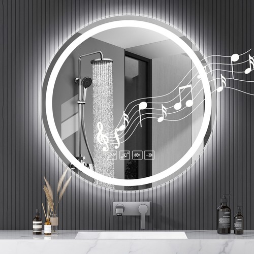 Bluetooth bathroom led mirror - led,