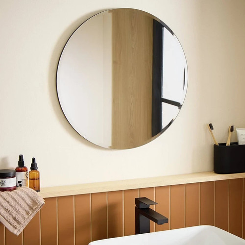 Heated bathroom mirror - heated,