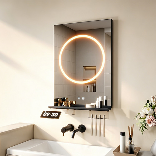 Led bathroom mirror 500x700mm - led,
