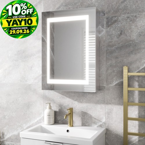 Bathroom led mirror cabinet - bathroom,