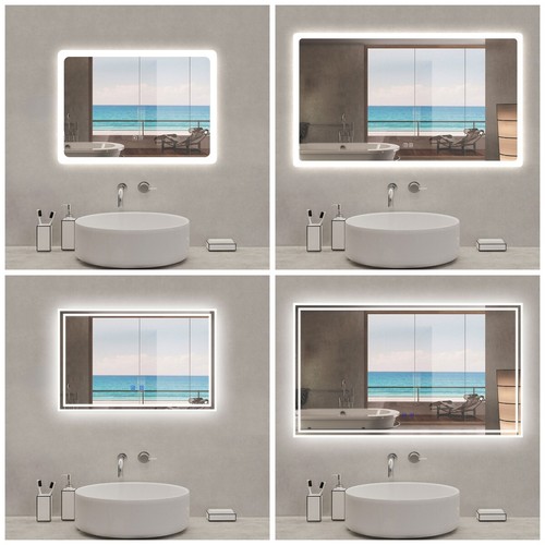 Bluetooth led mirror with - led,