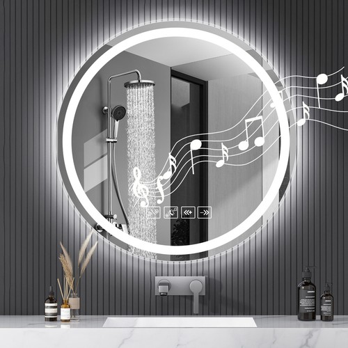 Bluetooth bathroom led mirror - led,