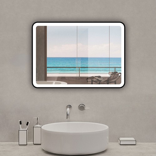 Led bathroom mirror with - bathroom,