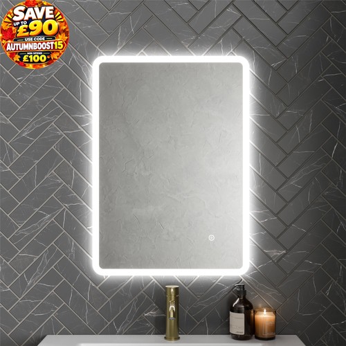 Rectangle led bathroom mirror - rectangle,