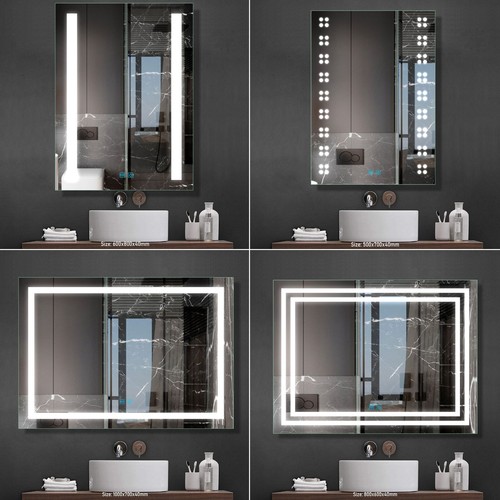 Illuminated bathroom mirror - bathroom,