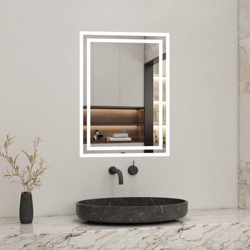 Bathroom led mirror with - bathroom,