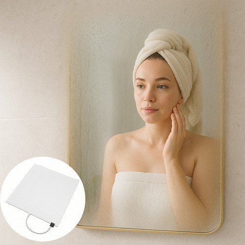Mirror demister pad - mirror,
