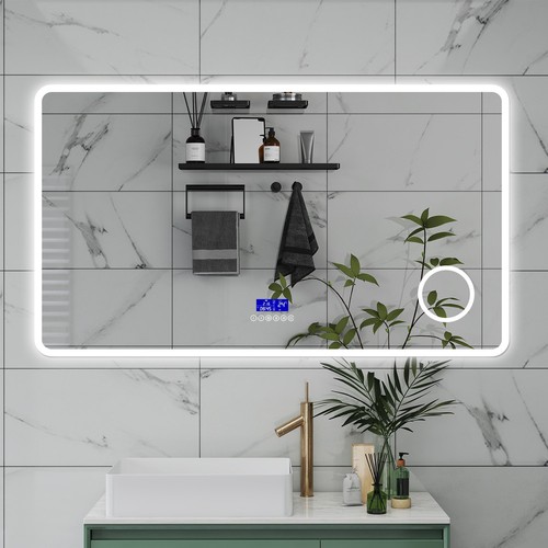 Bathroom led mirror with - mirror,