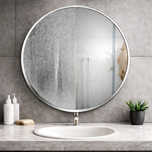 Round mirror demister pad - round,